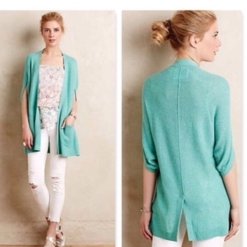 Anthropologie Angel Of  North Chrysalis Cardigan